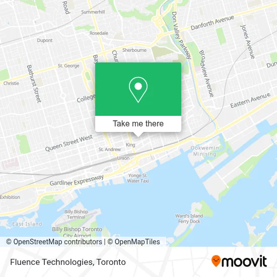 Fluence Technologies map