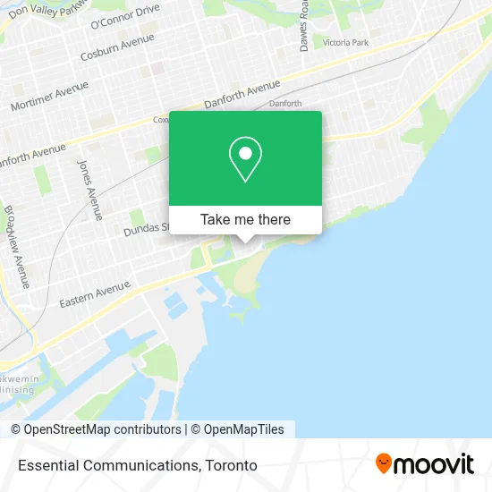 Essential Communications map