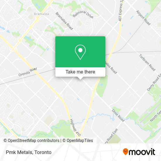 Pmk Metals map