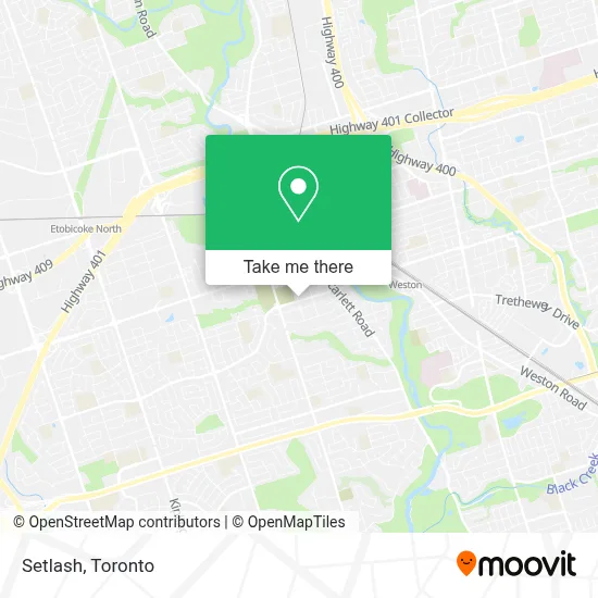 Setlash map