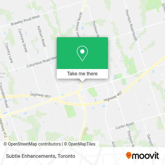 Subtle Enhancements map
