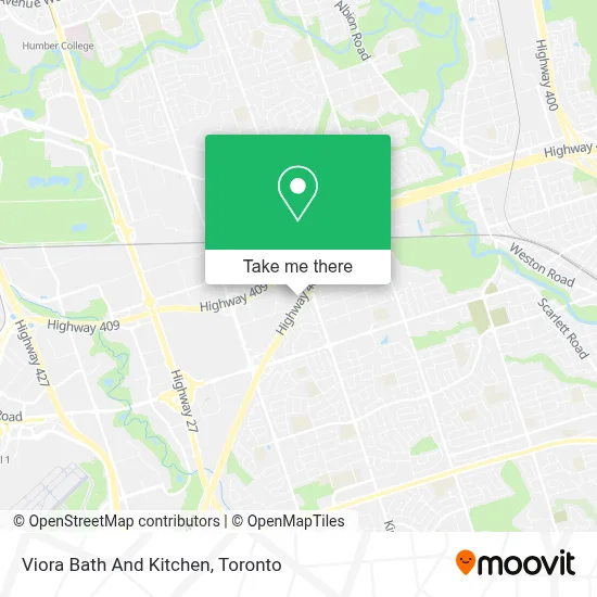 Viora Bath And Kitchen map