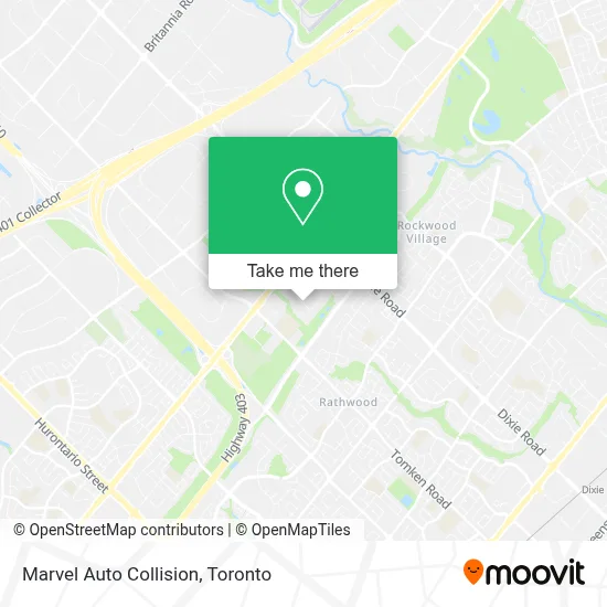 Marvel Auto Collision map
