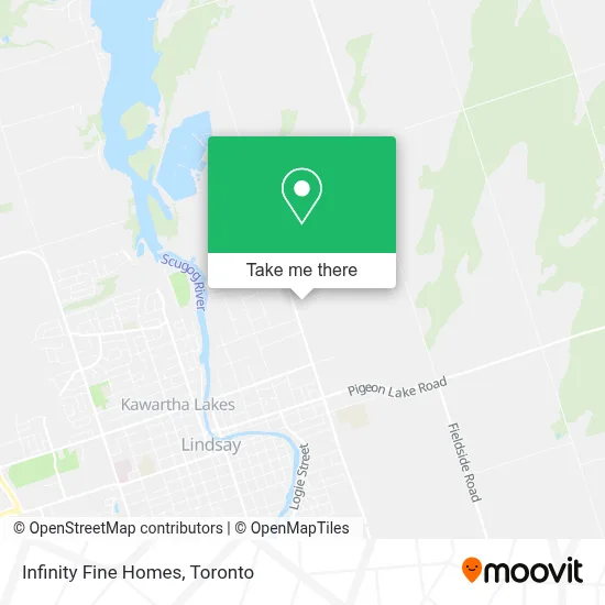 Infinity Fine Homes map