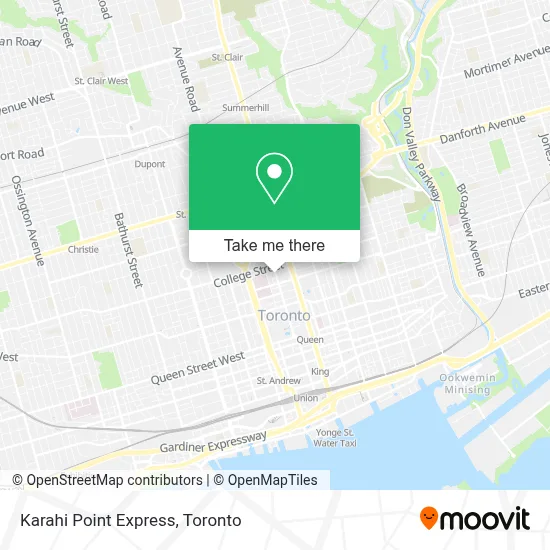 Karahi Point Express map