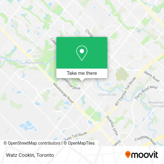 Watz Cookin map