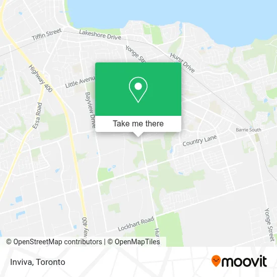 Inviva map