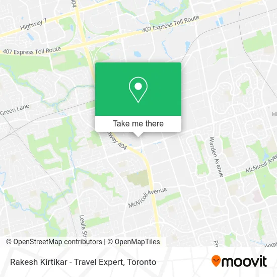 Rakesh Kirtikar - Travel Expert map