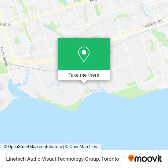 Linetech Audio Visual Technology Group map