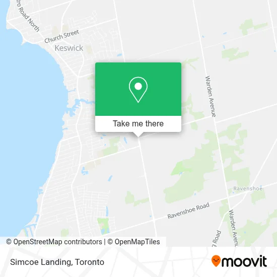 Simcoe Landing map