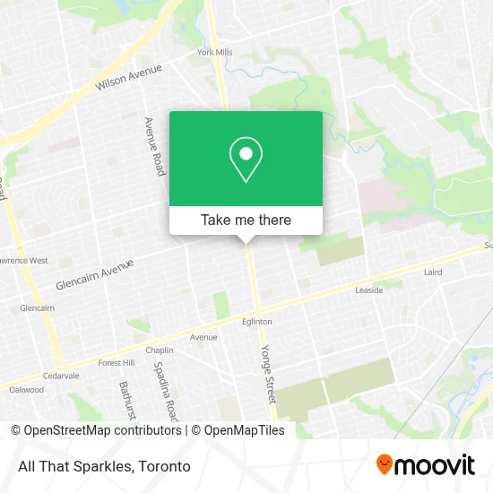 All That Sparkles map