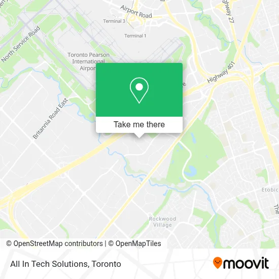All In Tech Solutions map