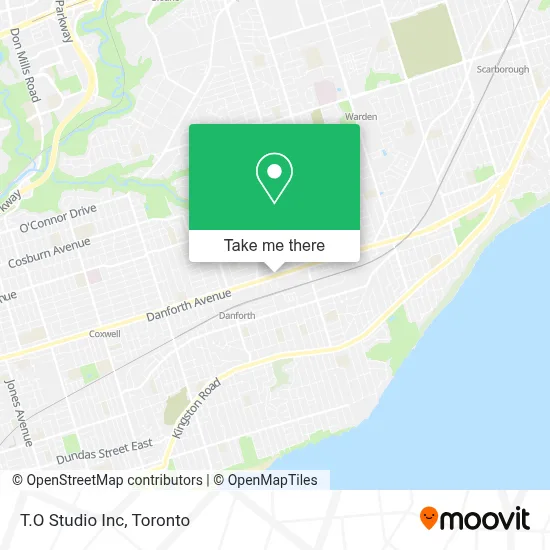 T.O Studio Inc map