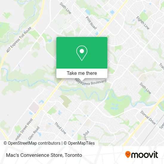 Mac's Convenience Store map