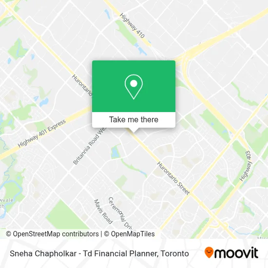 Sneha Chapholkar - Td Financial Planner map