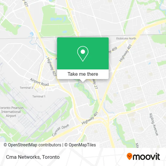 Cma Networks map