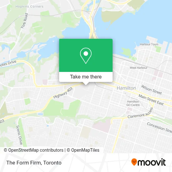The Form Firm map
