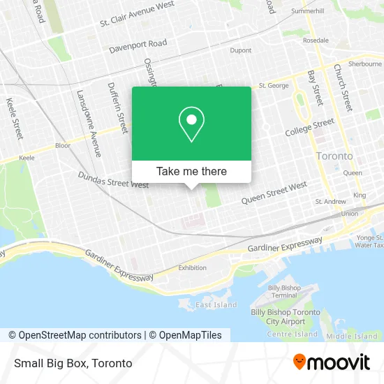 Small Big Box map