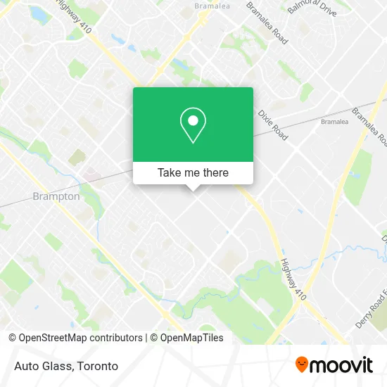 Auto Glass map