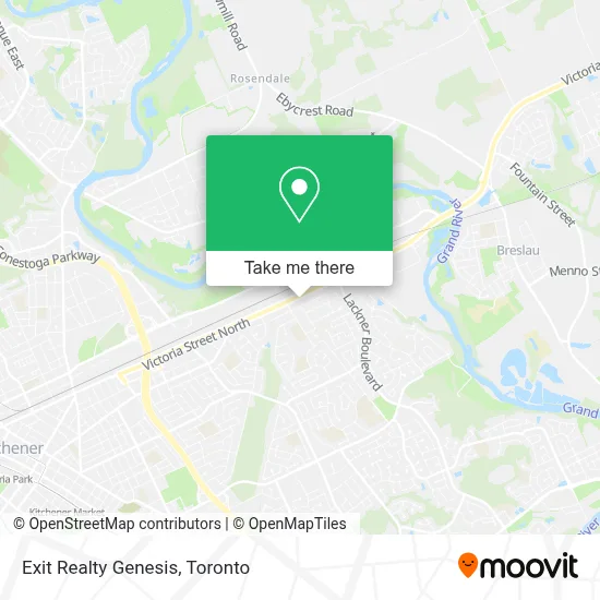 Exit Realty Genesis map
