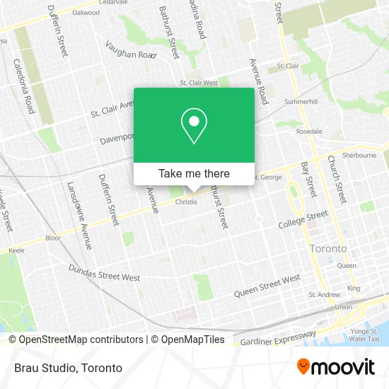 Brau Studio map