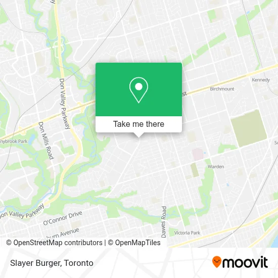 Slayer Burger map