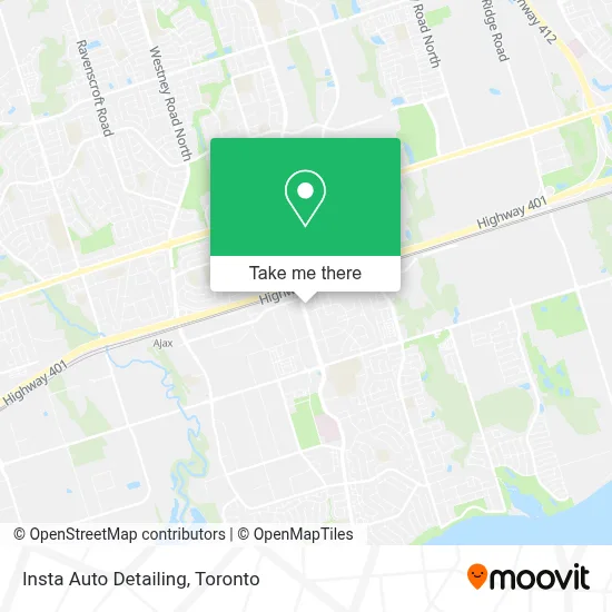 Insta Auto Detailing map