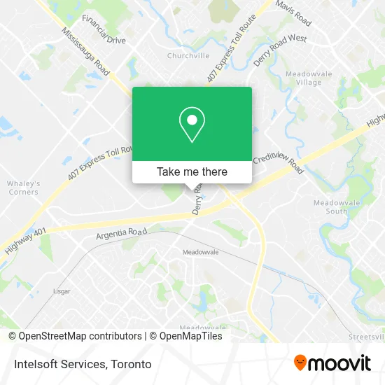 Intelsoft Services map