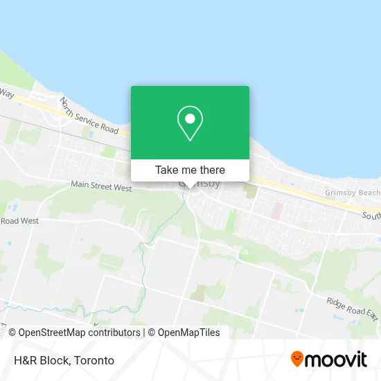 H&R Block map