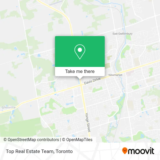 Top Real Estate Team map