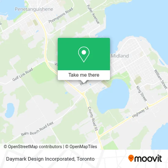 Daymark Design Incorporated map