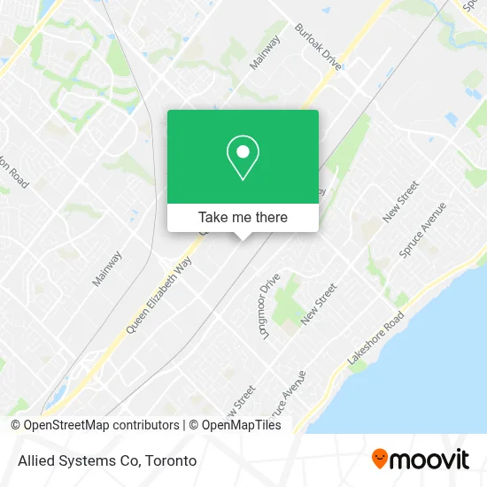 Allied Systems Co map