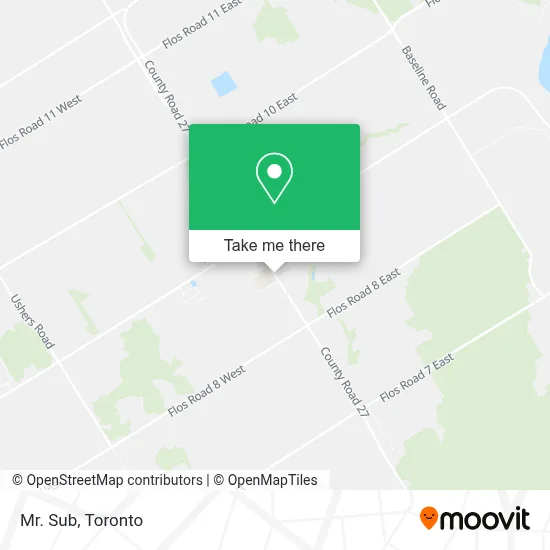 Mr. Sub map