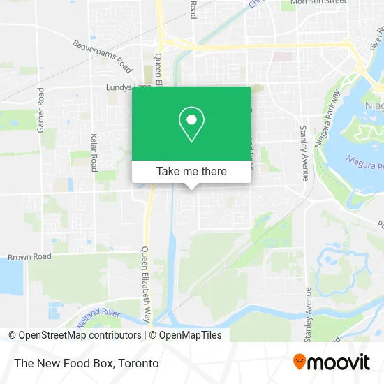 The New Food Box map