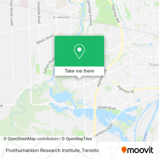 Posthumanism Research Institute map