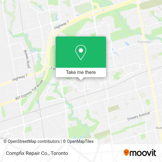 Compfix Repair Co. map