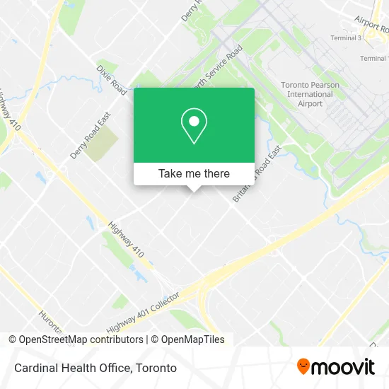 Cardinal Health Office map