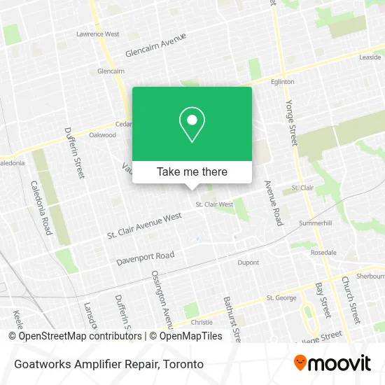 Goatworks Amplifier Repair map