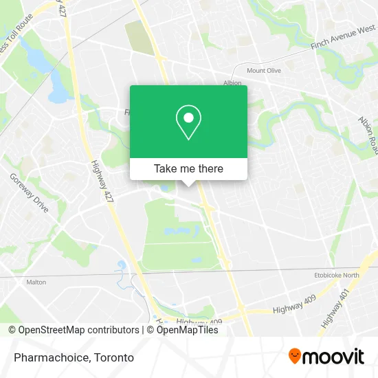 Pharmachoice map
