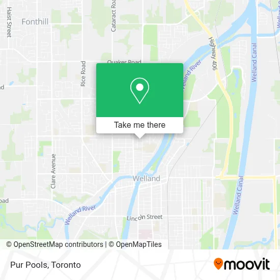 Pur Pools map