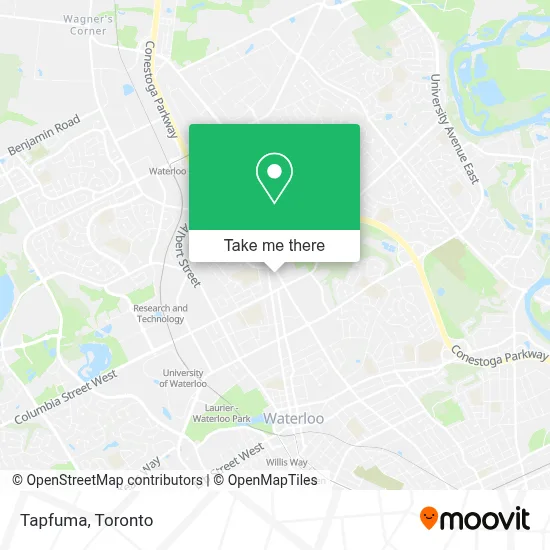 Tapfuma map