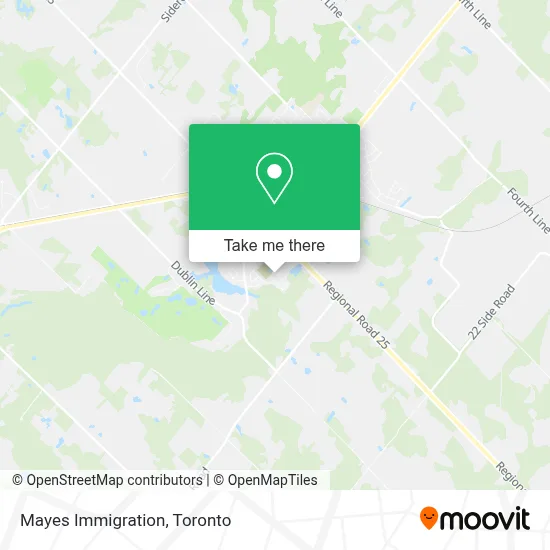 Mayes Immigration map