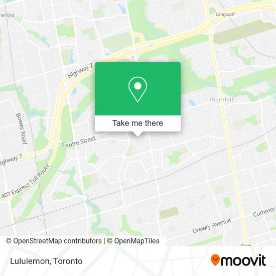 Lululemon map