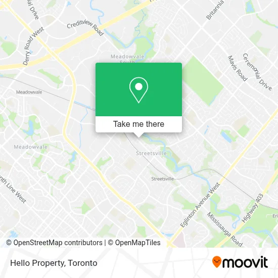 Hello Property map