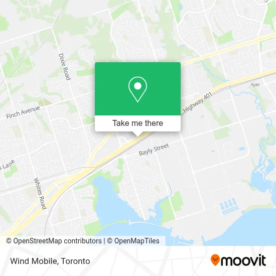 Wind Mobile map