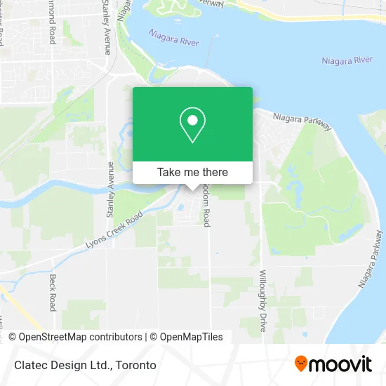 Clatec Design Ltd. map