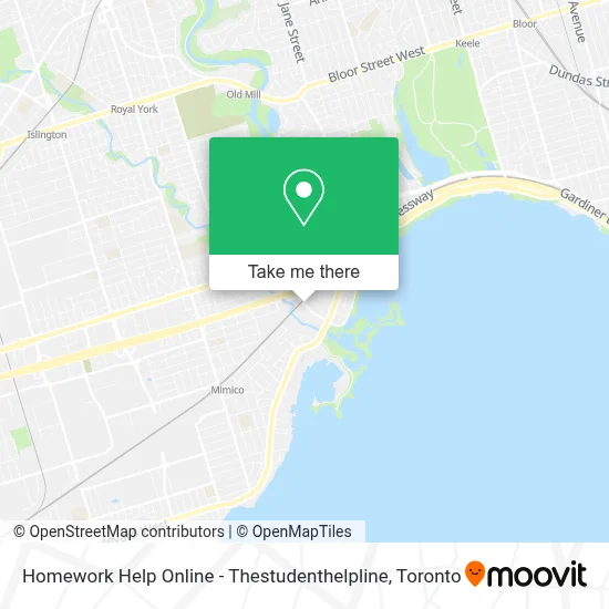 Homework Help Online - Thestudenthelpline map