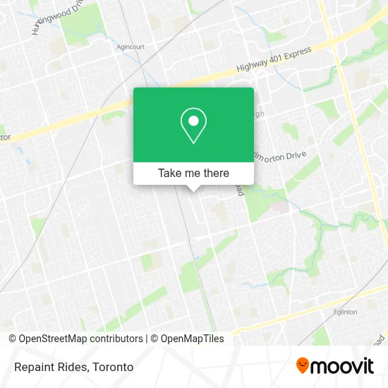Repaint Rides map