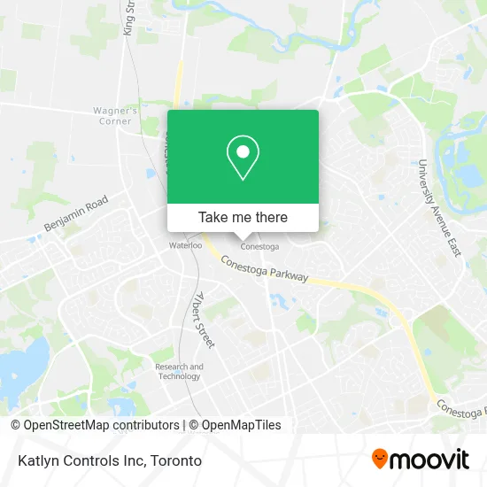 Katlyn Controls Inc map