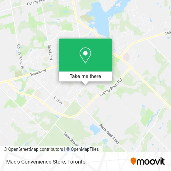 Mac's Convenience Store map
